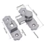 Khóa cửa 180 độ chống gỉ Kool cho độ bền trong thời gian dài Lắp đặt dễ dàng
