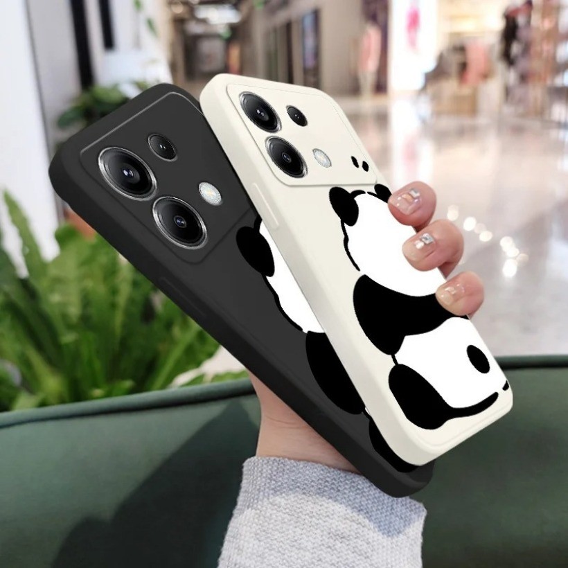 Ốp Điện Thoại Silicon Mềm Chống Sốc Cho OPPO A5Pro A3Pro A3X Reno 13 Pro 13F Find X8 Pro Panda Ốp lưng
