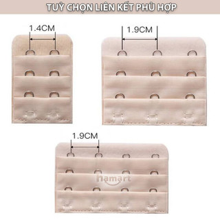 Đai Móc Nối Áo Ngực Miếng Nối Dây Áo Lót 3, 4 Nấc Tuỳ Chỉnh Độ Dài Mềm Mại Thoáng Khí Tiện Lợi DN