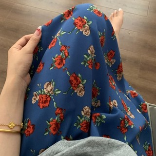 Vải Cotton Lụa Thoáng Khí 25 Phong Cách Mới Mùa Hè Co Giãn Eo Mỏng Phù Hợp Với Cao Cấp Ôm Hơn Nhìn Phù Hợp Với Váy Chữ A Hoa Mặc Ngoài
