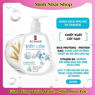 [CÓ CHE TÊN] Dung dịch vệ sinh Intimate YA SAMAYA 265ML của Nga