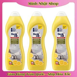 Tẩy rửa xoong nồi bồn rửa Denkmit 750ml tẩy inox sáng bóng -  Hàng nội địa Đức