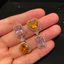 Tính Khí Đẹp Phong Cách Mới Thời Trang Tua Rua Zircon Bông Tai Dài