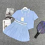 Bộ thể thao nữ, Bộ Áo Váy kiểu mới chơi Pickleball, Golf Tennis-QC cao cấp