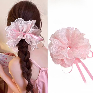 Dây buộc tóc dây rút bốn lớp có thể điều chỉnh Dây buộc tóc Scrunchies Phụ kiện tóc