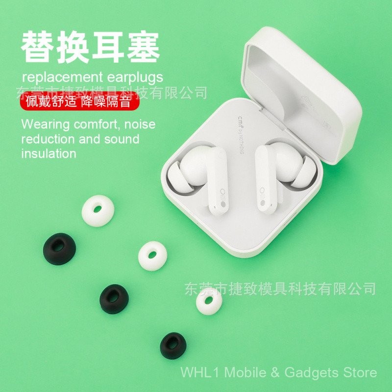 Thích hợp cho CMF của NOTHING BUDS, đầu tai thay thế cho tai nghe Bluetooth, nút tai TWS, nắp tai silicone