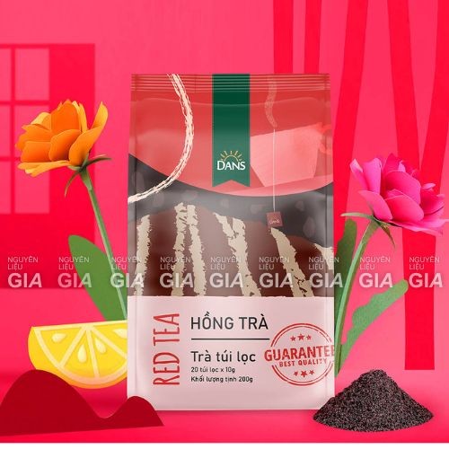 Hồng trà Dans túi lọc 200g (20 túi x 10g)