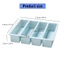 BTF 4 Khe Cắm Khay Đá Hình Chữ Nhật Khuôn Làm Đá Silicon Thực Tế Cho Nhà Bếp Gia Đình