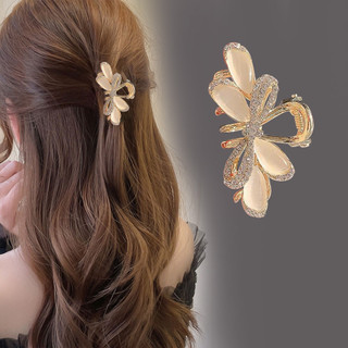 Cao Cấp Kim Cương Giả Opal Nơ Tinh Tế Cho tóc Tính Khí Thanh Lịch