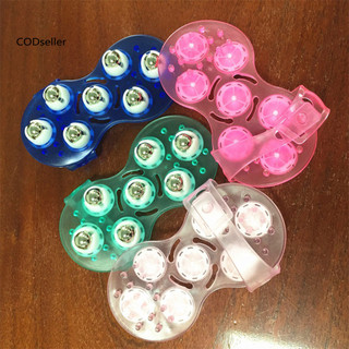 CODS Massage Con Lăn Bóng 7 Hạt Thiết Kế Công Thái Học Thân PVC Chống Cellulite Giảm Đau Cơ Thư Giãn Găng Tay Cho Unisex