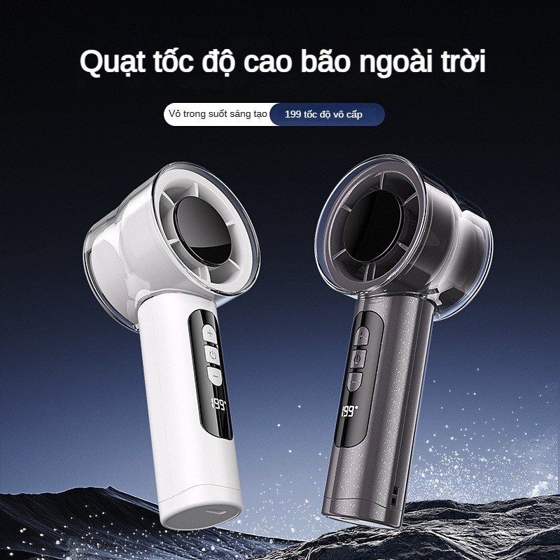 Quạt Nhỏ USB Gió Lớn Quạt Nhỏ Tốc Độ Cao Yên Tĩnh Ký Túc Xá Sinh Viên Mini Cầm Tay Sạc Di Động