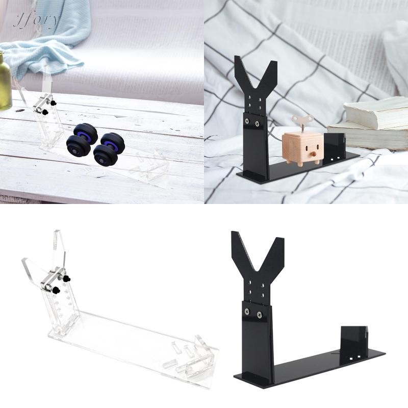 Jfory Giá đỡ đồ chơi Acrylic Giá đỡ có thể điều chỉnh Giá đỡ súng có thể điều chỉnh Màn hình mặt bàn cho