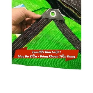 Lưới che nắng. Thái lan. Có may viền đóng khoen, loại 1  rộng 2m, 3m,4m dài 5m, 10m, 15m