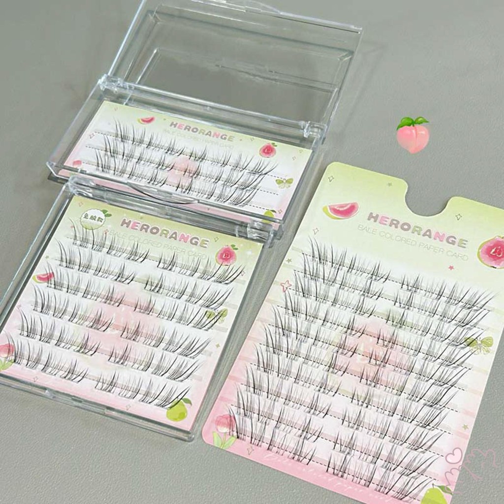 Lông mi giả lâu trôi màu đen DIY Thin Band Resuable Lash để mua sắm Hẹn hò Sử dụng hàng ngày