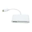 Btsg Đầu đọc thẻ USB C Đầu đọc thẻ nhớ TF Đầu nối chuyển đổi Đọc đồng thời cho máy tính xách tay Phụ kiện máy tính