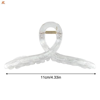 Phụ nữ kẹp tóc trong suốt phong cách đơn giản bền đẹp cho tóc dày