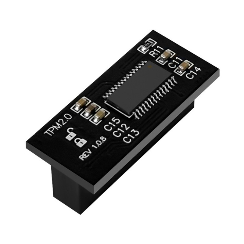 Trại TPM 2 0 Mô-đun LPC 20Pin Mô-đun Mã hóa bo mạch chủ Mô-đun bảo mật từ xa
