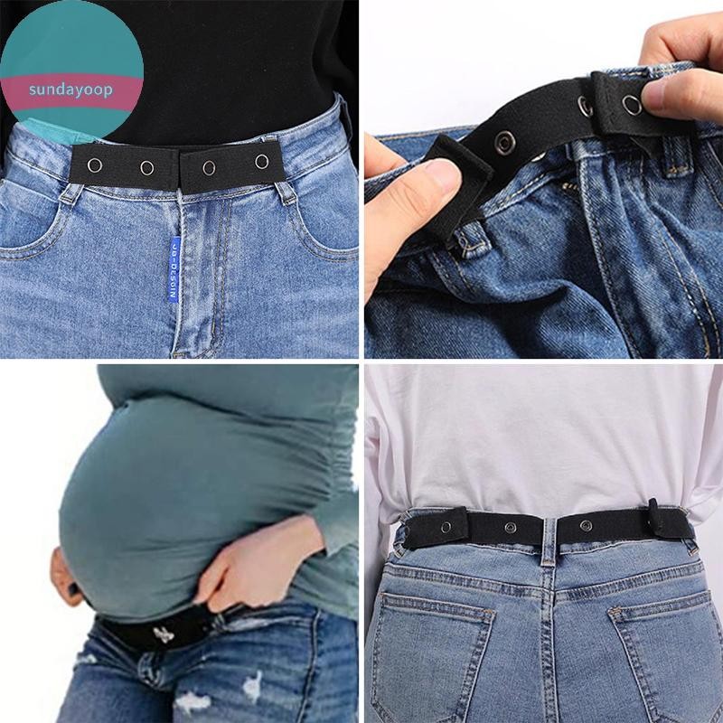 Thắt Lưng Chống Nắng Cho Nữ Không Khóa Đàn Hồi Vô Hình Cho Quần Jean Thắt Lưng Không Khóa Dễ Dàng Thắt Lưng Nam Co Giãn Thắt Lưng VN