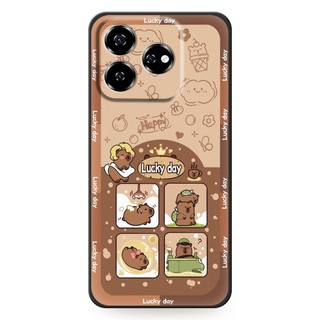 Ốp Mềm Chống Sốc Ốp lưng ZTE Blade V60 4G / Axon60 4G Bọc Toàn Bộ Mặt Sau Graffiti Chống Thấm Nước Bền Bảo Vệ TPU Silicon Chống Bụi Bẩn Thiết Kế Thời Trang Dễ Thương
