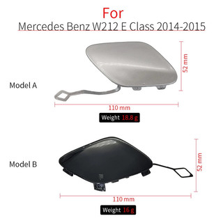 Dành Cho Xe Mercedes W212 Trước Ốp Lưng Xe Kéo Móc Nắp Có Màu Sắc Cho Benz E Class 2014-2016 E200 E260 E300 E320 E400 2128852422