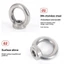 Đai ốc mắt 304 Thép không gỉ Marine Nâng mắt Nuts M8 Tròn Rigging Nâng Đai ốc mắt
