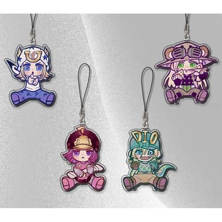 [Phụ kiện] Hàng hóa JOJO's Bizarre Adventure phiên bản Q dây đeo điện thoại dễ thương, mặt dây điện thoại cho sinh viên, ba lô nhỏ JSHH