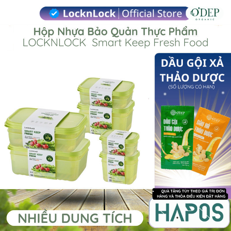 Hộp nhựa bảo quản thực phẩm LocknLock Chính hãng giữ tươi mát đến 31 ...