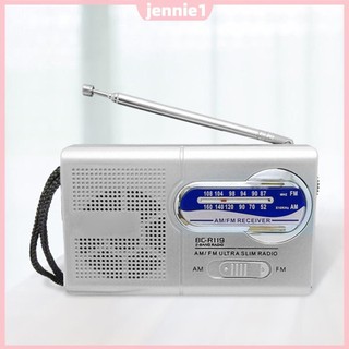 Đài phát thanh cổ điển Mini Ăng-ten kính thiên văn Đài FM Đài phát thanh di động dành cho quà tặng ngoài trời trong nhà dành cho người cao tuổi [jennie1.vn]