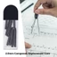 TUYỆT VỜI 10 Cái / hộp La bàn Core, Graphite Core 2.0mm La bàn chì chì, La bàn 2B chất lượng cao Thay thế nạp lại Đồ dùng viết học sinh