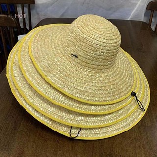 JULYHOT Mũ Rơm Chống Nắng Ngoài Trời, Mũ Nông Nghiệp, Mũ Massivedeals