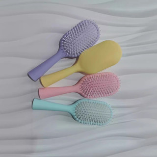 Lược massage chải tóc cầm tay Lược cầm tay tạo kiểu màu sắc pastel