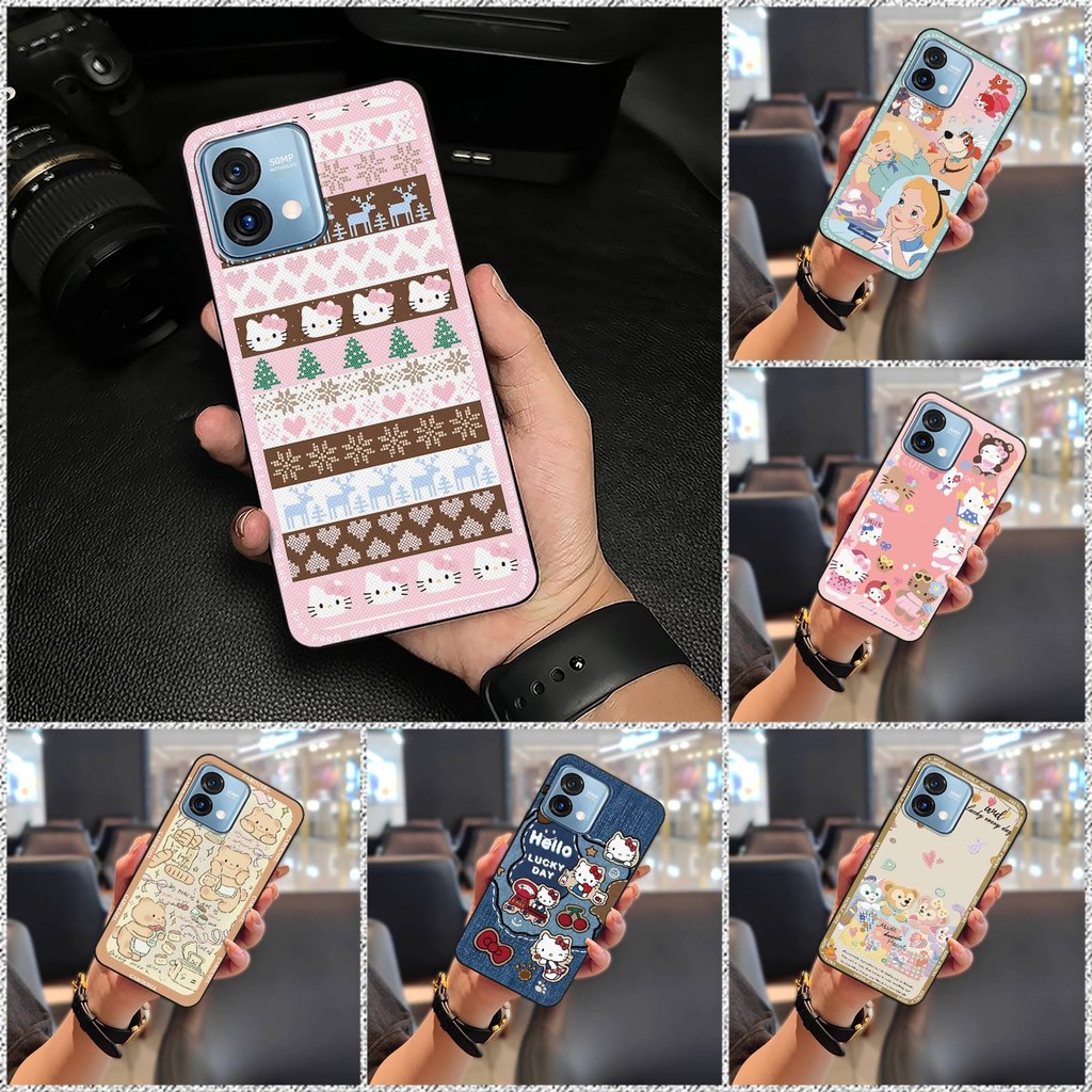 Ốp Điện Thoại Bền Toàn Bộ Cho MOTO G Stylus 5G 2023, Silicon TPU Mềm Họa Tiết Hoạt Hình, Bảo Vệ Chống Va Đập, Chống Bụi Bẩn