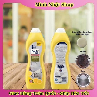 Tẩy rửa xoong nồi bồn rửa Denkmit 750ml tẩy inox sáng bóng -  Hàng nội địa Đức