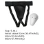 Cốc an toàn đấm bốc DARON, Hỗ trợ Jockstrap Đấm đấm bốc Đáy, Huấn luyện an toàn thể thao Dây thun chuyên nghiệp Groin Guard Võ thuật