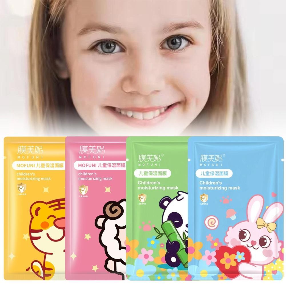 Mặt nạ hoạt hình trẻ em Dưỡng ẩm sâu Chăm sóc dưỡng ẩm Nuôi dưỡng da Mặt không gây kích ứng C2n7