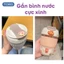 Sticker 3D set 4 chiếc giao ngẫu nhiên hình dễ thương trang trí cực xinh có miếng dán đi kèm
