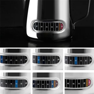 Bottle Thermometer Sticker Reusable Color Change Band for Home Or OfficeCoffee Cup Thermometer Strip Adhesive jiwvn
