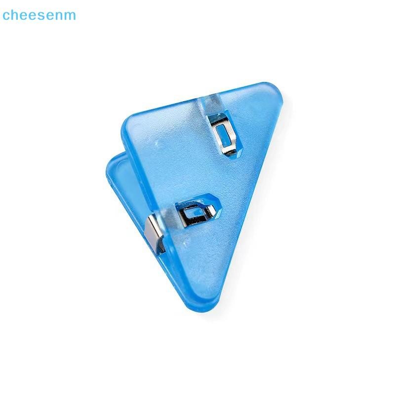 Cheenm 20 Chiếc Màu Tam Giác Kẹp Hóa Đơn Kẹp Sách Giấy Góc Kẹp Cho Bàn Lưu Trữ Kệ Văn Phòng Phẩm Máy Tính Để Bàn Tổ Chức Kẹp VN