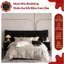 Bộ Chăn Ga Gối Chất Liệu Lụa Phối Kim Sa Cao Cấp Đường Thêu Tinh Tế Quý Phái - Memminbedding Luxury