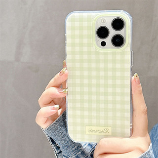 Nhỏ Tươi Lưới Xanh Cho iphone17 16promax 15promax 14 / 13 / 15 / 16 17pro iphone13 TPU iphone mới chống bụi