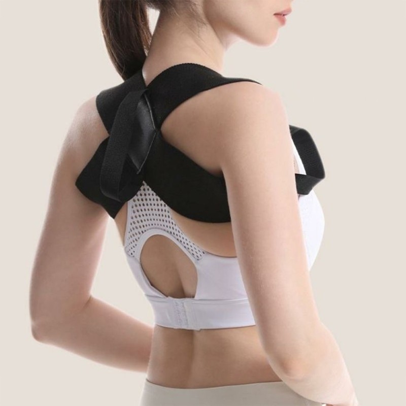 Cinnan Unisex Tư Thế Tập Dây Đeo Vai Có Thể Điều Chỉnh Giảm Đau Cổ