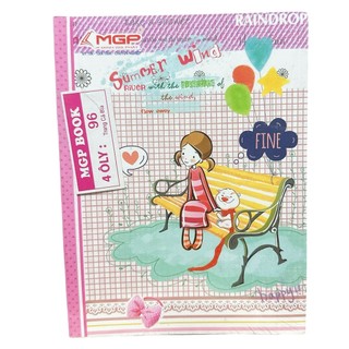 Set 5 quyển tập MGP 96 trang 4 ô li [ màu sắc, mẫu ngẫu nhiên] - Giấy dày dặn không thấm mực