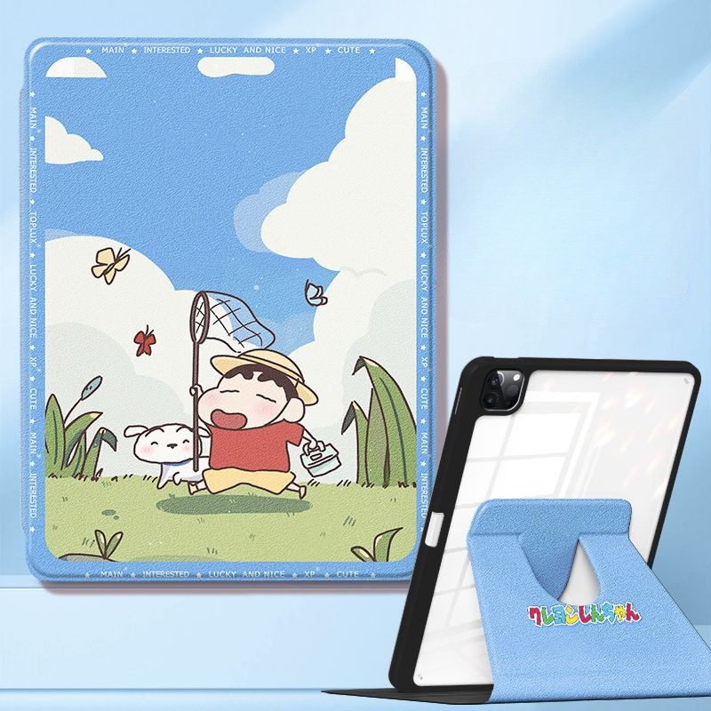 Ốp lưng máy tính bảng cho Samsung Galaxy S9 FE + Tab S6 lite 10.4 inch S10ULTRA S7plus / S8plus Tab A9 Plus Tab A7 lite S9plus / s10plus 12.4 inch Kiểu sách xoay có giá đỡ bút chì