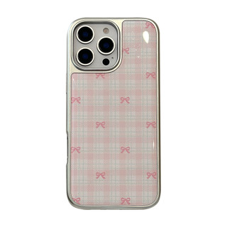 [Sheren] Ốp Điện Thoại Sweet Bow Thích Hợp Cho i16 15 14 13 12 11 pro max Vỏ Bảo Vệ Chống Sốc
