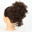 THEGIRL8B Bùng Tóc Xoăn Lộn Xộn, Dây Rút Co Giãn Đuôi Ngựa Nối Dài Sóng Lớn Chignon, Phụ Kiện Tóc Lông Tơ Scrunchies Giả Tóc Miếng Đảng