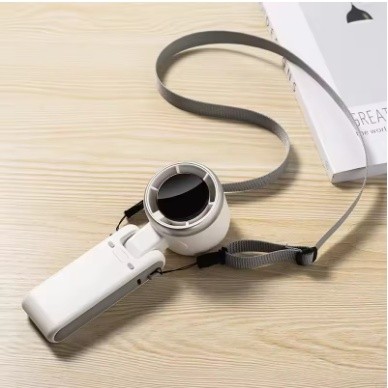 Cầm Tay Gấp Tốc Độ Cao Turbo Quạt 2025 Mới Di Động Treo Cổ Ngoài Trời Bạo Lực Gió Để Bàn Quạt Bỏ Túi Quạt Dropshipping