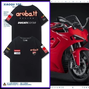 Xe Máy Ducati Hạng Nặng Tay Ngắn Nam Nữ 2024, Áo Thun Cotton Phong Cách Mới Mùa Hè
