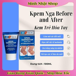 Kem giảm gân tay nếp nhăn chống lão hoá, trẻ hóa da tay Kpem Nga tuýp 100ml