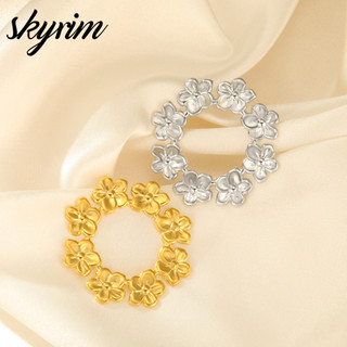SKYRIM 3 Cái / lốc Bộ Mặt Dây Chuyền Vàng Inox Đa Phong Cách Cho Dây Xích Có Thể Điều Chỉnh Vòng Tay Vòng Cổ Không Gây Dị Ứng Trang Sức Hỗ Trợ Bán Buôn Số Lượng Lớn