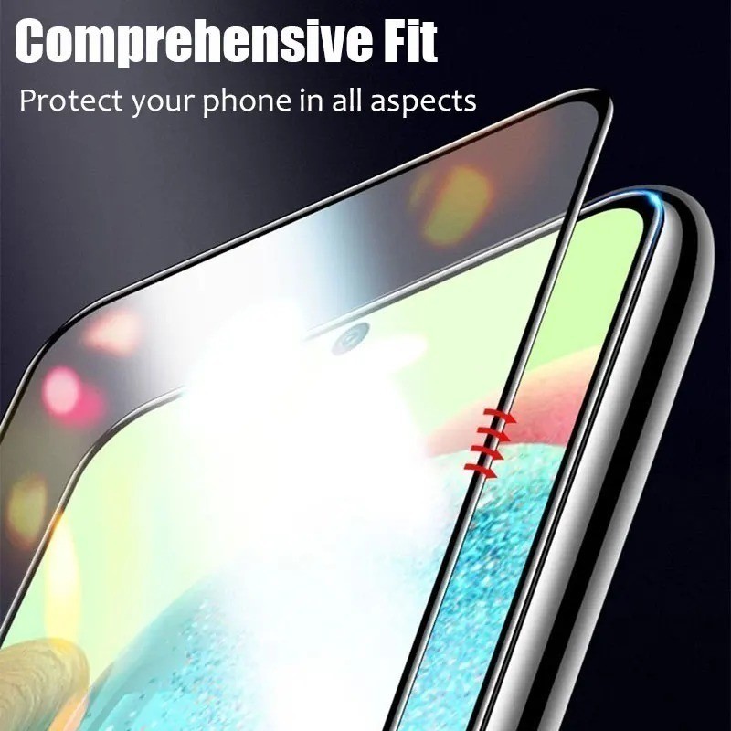 1-3 Chiếc Full Kính Cường Lực Cho OnePlus 13T 13R 13 10T 10R Bảo Vệ Màn Hình Điện Thoại Cho OnePlus 9RT 9R 9 8T 7T 7 6T 6 Plus 5G Full Cover Edge to Edge Phim Kính Cạnh Đen